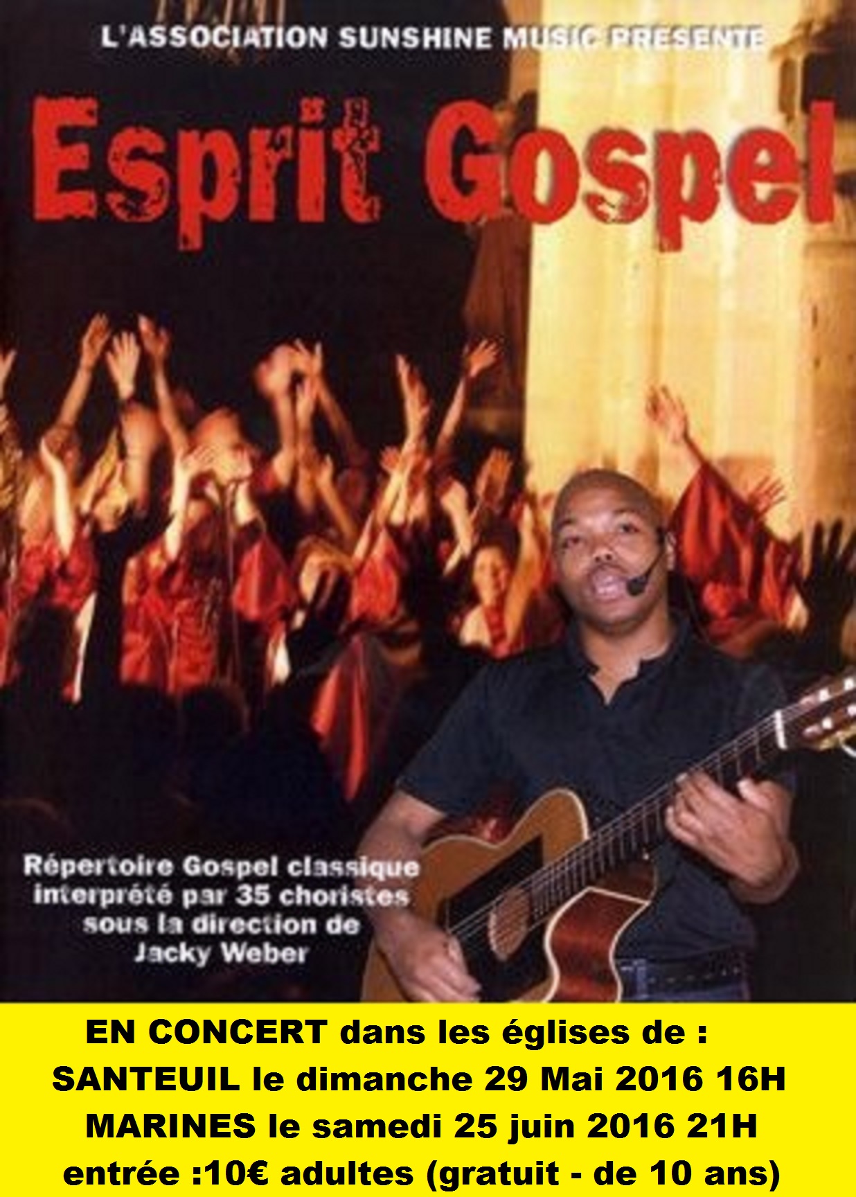 affiche concert gospel mai 2016